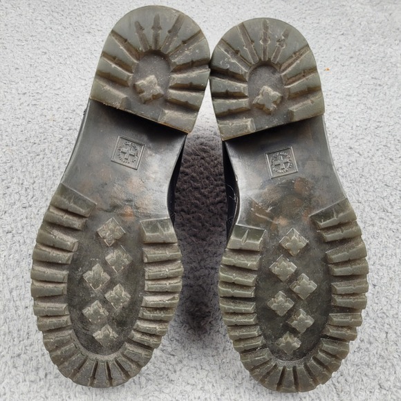 Dr Martens Rometty II Black Leather Chelsea Platform Ankle Boots Womens US 6 - Picture 6 of 9